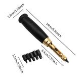 Maxbell Screw Hole Punch Leather Tool Paper Punch for Leather Sewing DIY Crafts