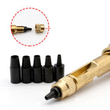 Maxbell Screw Hole Punch Leather Tool Paper Punch for Leather Sewing DIY Crafts