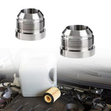 Maxbell Male Weld Bung Fittings Hose Adapter Flare Thread Connector for Tank AN16