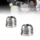 Maxbell Male Weld Bung Fittings Hose Adapter Flare Thread Connector for Tank AN16