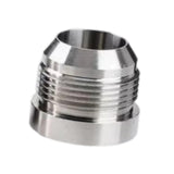 Maxbell Male Weld Bung Fittings Hose Adapter Flare Thread Connector for Tank AN16