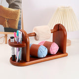 Maxbell Wooden Yarn Ball Holder DIY Projects Sewing Tool for Knitting Crochet Tailor