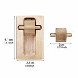 Maxbell Edge Treatment Kit with 2 Brass Rollers Essential Universal Oil Painting Box