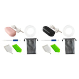 Maxbell Electric Painting Pen Diamond Kit for Sewing Cross Stitch Crafts pink
