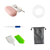 Maxbell Electric Painting Pen Diamond Kit for Sewing Cross Stitch Crafts pink
