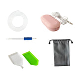 Maxbell Electric Painting Pen Diamond Kit for Sewing Cross Stitch Crafts pink