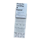 Maxbell Visible Mending Transfer Sashiko Stencil Drawing Line Stencil for Embroidery Style B