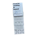 Maxbell Visible Mending Transfer Sashiko Stencil Drawing Line Stencil for Embroidery Style B