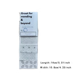 Maxbell Visible Mending Transfer Sashiko Stencil Drawing Line Stencil for Embroidery Style B
