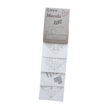 Maxbell Visible Mending Transfer Sashiko Stencil Drawing Line Stencil for Embroidery Style C