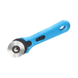 Maxbell Rolling Cutter 45mm Easy Using Hand Tool for Cardstock Wallpaper Arts Crafts blue