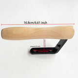 Maxbell Steam Iron Handle Replacement Wooden Easy to Install Handle for Boiler Irons