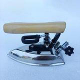 Maxbell Steam Iron Handle Replacement Wooden Easy to Install Handle for Boiler Irons