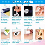 Maxbell Temporary Tattoo Paper 4 Layers for Printer Tattooing Transfer Kit Tattooing