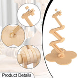 Maxbell Embroidery Hoop Stand Wood for Sewing Craft Project Handwork Cross Stitching