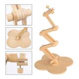 Maxbell Embroidery Hoop Stand Wood for Sewing Craft Project Handwork Cross Stitching
