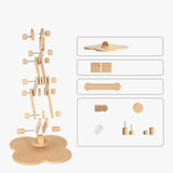 Maxbell Embroidery Hoop Stand Wood for Sewing Craft Project Handwork Cross Stitching