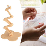 Maxbell Embroidery Hoop Stand Wood for Sewing Craft Project Handwork Cross Stitching
