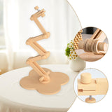 Maxbell Embroidery Hoop Stand Wood for Sewing Craft Project Handwork Cross Stitching
