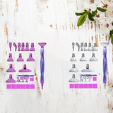 Maxbell Diamond Painting Drill Pen Set Practical for Clothes Decoration Cross Stitch