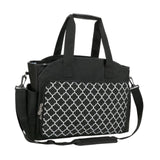 Maxbell Yarn Organizer Bag Storage Bag for Crochet Hooks Knitting Needle Accessories Black