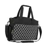 Maxbell Yarn Organizer Bag Storage Bag for Crochet Hooks Knitting Needle Accessories Black
