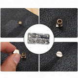Maxbell Rivet Box Set Steel Rivets for Leather Goods Crafting