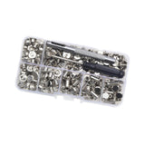 Maxbell Rivet Box Set Steel Rivets for Leather Goods Crafting