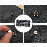 Maxbell Rivet Box Set Steel Rivets for Leather Goods Crafting