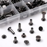 Maxbell Rivet Box Set Steel Rivets for Leather Goods Crafting