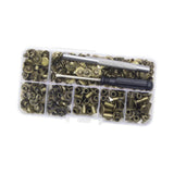 Maxbell Rivet Box Set Steel Rivets for Leather Goods Crafting