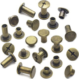 Maxbell Rivet Box Set Steel Rivets for Leather Goods Crafting