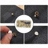 Maxbell Rivet Box Set Steel Rivets for Leather Goods Crafting