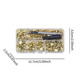 Maxbell Rivet Box Set Steel Rivets for Leather Goods Crafting