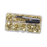 Maxbell Rivet Box Set Steel Rivets for Leather Goods Crafting