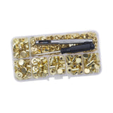 Maxbell Rivet Box Set Steel Rivets for Leather Goods Crafting
