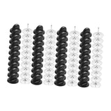 Maxbell Rubber Pin Backs Clasp Tie Tacks Blank Pins for Jewelry Uniform
