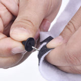 Maxbell Rubber Pin Backs Clasp Tie Tacks Blank Pins for Jewelry Uniform