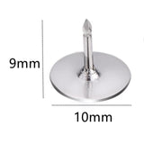 Maxbell Rubber Pin Backs Clasp Tie Tacks Blank Pins for Jewelry Uniform