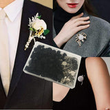 Maxbell Rubber Pin Backs Clasp Tie Tacks Blank Pins for Jewelry Uniform