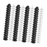 Maxbell Rubber Pin Backs Clasp Tie Tacks Blank Pins for Jewelry Uniform