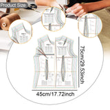 Maxbell 2Pcs Template Ruler Dresses Making Multipurpose Clothing Making Sewing Ruler