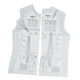 Maxbell 2Pcs Template Ruler Dresses Making Multipurpose Clothing Making Sewing Ruler