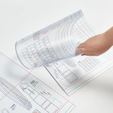 Maxbell 2Pcs Template Ruler Dresses Making Multipurpose Clothing Making Sewing Ruler