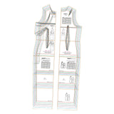 Maxbell Qipao Basic Pattern Template Clear Tailoring Professional Illustration Ruler