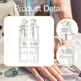 Maxbell Qipao Basic Pattern Template Clear Tailoring Professional Illustration Ruler