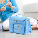 Maxbell Household Yarn Storage Bag Portable Yarn Storage Tote Yarn Storage