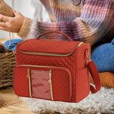 Maxbell Household Yarn Storage Bag Portable Yarn Storage Tote Yarn Storage