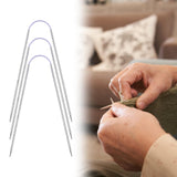 Maxbell 3Pcs Circular Knitting Pins Knit Pins for Sweaters Knitting Projects Scarves 2.0MM