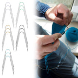 Maxbell 3Pcs Circular Knitting Pins Knit Pins for Sweaters Knitting Projects Scarves 2.0MM